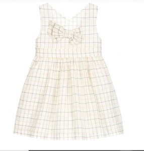 Vêtements d'été en coton smocké pour fille, tenue décontractée, pour femme, Mini Frock, rose, avec jolie broderie de bourgeon de rose - Product Image 1