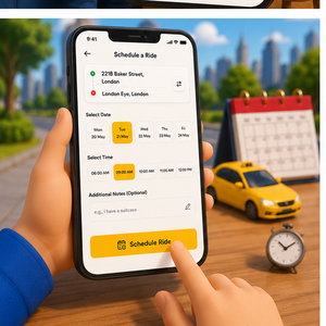 Sistema de Gestión de Taxis Empresariales, Despacho de Viajes, Seguimiento de Conductores, Análisis de Clientes, Android, iOS, Internet - Product Image 3