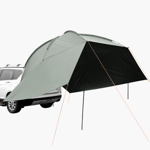 Tenda Laterale per Veicoli Grande 3x2,1m, PU2000mm UV50+, Accessori Esterni per Camper con Copertura Ombreggiante Estesa - Product Image 1