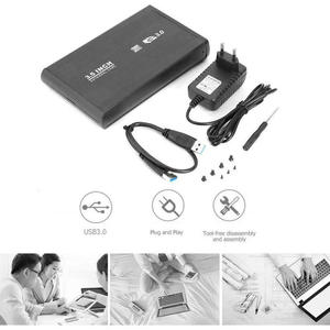 Boîtier de disque dur USB 3.0 de 3,5 pouces en aluminium SATA 3,5 pouces avec adaptateur pour disque dur de bureau - Product Image 6