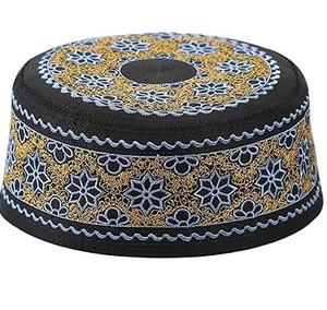Último Diseño, Gorro Islámico de Alta Calidad, Gorro de Oración Musulmán, Gorro Kufi, Gorro para la Cabeza, Gorros Musulmanes Nuevos de la Mejor Calidad al por Mayor - Product Image 6