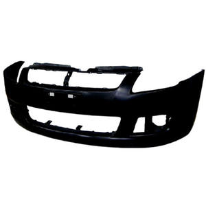 Black Front <b>Bumper</b> Assembly for Maruti Suzuki Baleno 2nd Gen Replacement Body Panel Auto Repair - Product Image 1