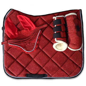 Vente flash : Ensemble de tapis de selle d'équitation en polaire avec logo, couleur et taille personnalisés - Product Image 4