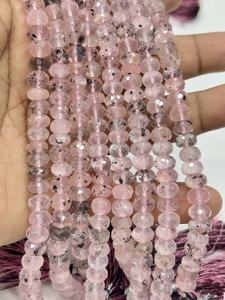 Cuentas de Piedras Preciosas, Lepidocrocita Natural AAA, Cuentas Facetadas en Forma de Rondelle de 8 mm, Hilo de 8 Pulgadas - Product Image 2