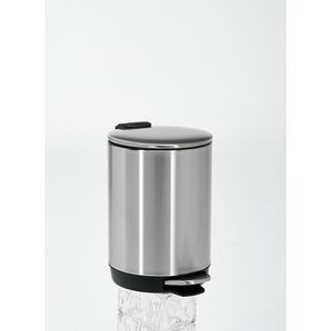 SSTC001-3L-W Cestino per Rifiuti da Cucina in Acciaio Inox, Capacità 3L, Bianco - Product Image 3