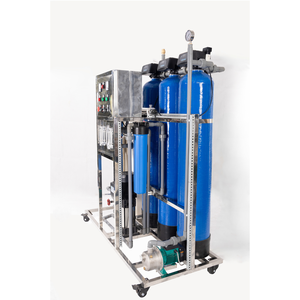RO Water Treatment Plant Stainless Steel 304 Engine Motor Gearbox 12000L/day Productivity <b>Reverse</b> <b>Osmosis</b> <b>System</b> Filtration - Product Image 6