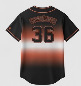 Maillot de baseball pour enfants personnalisé avec impression frontale, manches courtes, antibactérien, séchage rapide, unisexe, pour jeunes - Product Image 6