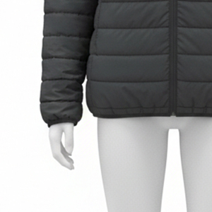 Chaqueta Acolchada Ligera de Alta Calidad con Mangas Completas, Puños y Parte Inferior Elásticos, con Relleno de 150 Gsm. Cremallera en la parte delantera y bolsillo - Product Image 6