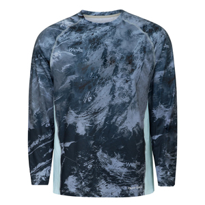 Camiseta de Pesca de Secado Rápido, Manga Larga, Sublimada, Personalizada, de Poliéster Estampado, de Alto Rendimiento, al por Mayor - Product Image 1