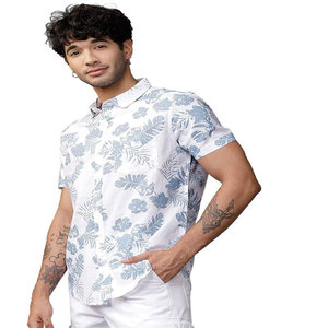 T-shirt court à manches courtes pour hommes, col polo 2024, tendance pour jeunes couples, haut respirant en tissu Dobby pour le printemps et l'été - Product Image 4