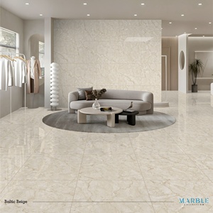 Décoration de sol de luxe, carreaux de sol en porcelaine polie émaillée 600*600 mm, carreaux de porcelaine beige Baltique, carreaux de porcelaine bruns - Product Image 4