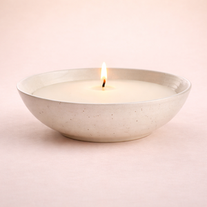 Recipiente para Velas de Cerámica Negro Mate, Cuenco Ancho, Pared Gruesa, Resistente al Calor, Acabado Liso, para una Sola Mecha, Decoración de Hogar de Lujo Reutilizable - Product Image 3