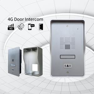 Teléfono Celular Inalámbrico 4G GSM con Audio para Puerta, Control de Acceso con Marcación Móvil, Acero Inoxidable - Product Image 1
