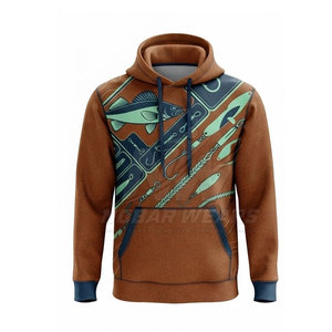 Sweat-shirts de pêche à manches longues, pull-over d'extérieur avec tissu respirant et à séchage rapide pour la pêche, le camping, la randonnée et la navigation de plaisance - Product Image 2