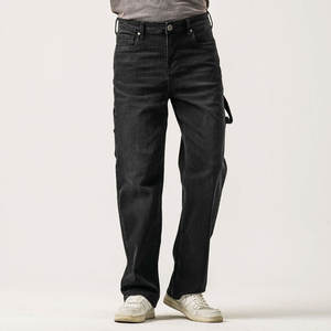 Jeans Innovears personnalisés pour hommes, déchirés, délavés, coupe large, style décontracté, imperméables, écologiques, tendance hiver-printemps, style hip-hop - Product Image 1