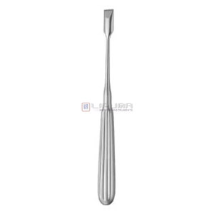 Élévateur périostal chirurgical Adson 17 cm, pointe plate 9 mm, style ciseau droit, instruments dentaires, orthopédiques et vétérinaires, manuel MOL - Product Image 6