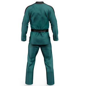 Kimono de Jiu-Jitsu BJJ professionnel sur mesure, 100% coton, léger et respirant, avec logo personnalisé, pour l'entraînement aux arts martiaux unisexe - Product Image 2