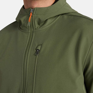 Veste de pluie softshell unisexe avec logo personnalisé et capuche, veste de course et de randonnée pour homme - Product Image 6
