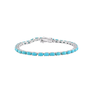 Pulsera de Turquesa en Plata de Ley 92.5 KLSB-20416 - Product Image 1