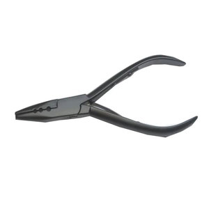 Professional Hair Extension <b>Pliers</b> <b>Set</b> Kit with Loop Tool Hook Needle Stainless Steel Hair Extension Installation and Removal - Product Image 6