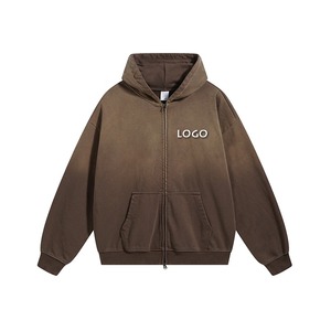 Fabricant de sweats à capuche oversize personnalisés, coupe ample à épaules tombantes, faible MOQ, 10 % coton, 90 % polyester, effets d'impression et de broderie - Product Image 6
