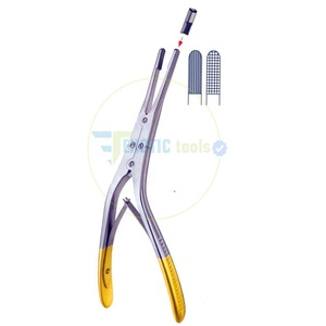 Herramientas EXÓTICAS, pinzas morselizadoras para tabique, alicates sin bloqueo, mango recto, puntas dentadas romas, grado quirúrgico, acero inoxidable alemán - Product Image 6