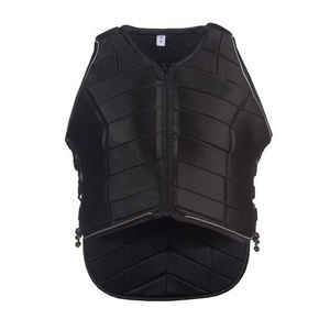 Custom 2026 Lightweight Polyester/Nylon Printed Horse Riding Safety Vest Pullover Closure Unisex Sleeveless Breathable Quick Dry - Product Image 2