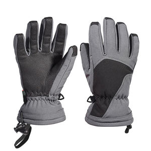 High Quality Custom Electrical Heated Winter Warm Full Finger <b>Waterproof</b> Snowboard Ski <b>Gloves</b> with Hook & Loop Closure for <b>Men</b> - Product Image 5