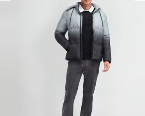 Chaqueta Bomber Acolchada Gruesa Impermeable y Transpirable con Capucha para Hombre, Estilo Casual de Invierno, Relleno de Algodón, Cortavientos de Alta Calidad - Product Image 3