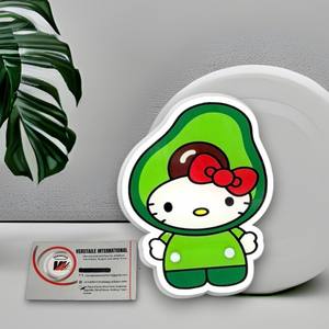 Private Label Hello Kitty Acrylic <b>Magnetic</b> <b>Lash</b> Tile Eyelash Extension Tool Eco-Friendly Reusable Rectangle Circle Square Flower - Product Image 1
