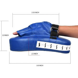 Pads de frappe personnalisés avec logo, en cuir PU, pour l'entraînement en salle de sport - Product Image 3