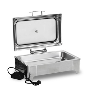 Professional Stainless Steel <b>Buffet</b> Chafing Dish Food <b>Warmer</b> for Catering Companies Hotels Restaurants Banquets and Events - Product Image 3