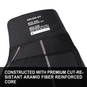 Camiseta Profesional Personalizada para Hockey con Protección de Cuello, Resistente a Cortes, Manga Corta, Elástica en Cuatro Direcciones, Transpirable, Cortavientos, Unisex - Product Image 3