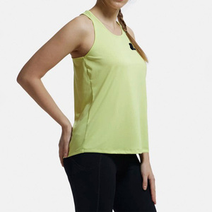 <b>Women</b> Racerback Tank Top & Sleeveless Vest 100% Cotton Spandex Blend Logo Design Breathable Quick Dry Athletic Wear - Product Image 6