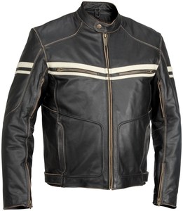 Chaqueta de Cuero y Lona de Piel de Vaca para Hombre, Resistente al Viento e Impermeable, de Alta Calidad, Estilo Vintage, con Logotipo Personalizado, Lavada - Product Image 1