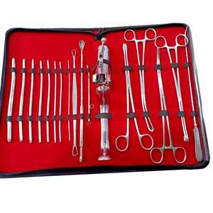 Ensemble d'instruments de gynécologie DNC, outils chirurgicaux réutilisables de qualité supérieure pour hôpitaux et cliniques. - Product Image 1