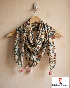 Pañuelo de Seda Estampado de Lujo para Mujer, Suave y Ligero, Cuadrado, Fabricante OEM ODM de Textiles Personalizados, Venta al Por Mayor - Product Image 6