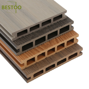 BESTOO DECKING Revêtement de <span class=keywords><strong>terrasse</strong></span> antidérapant <span class=keywords><strong>en</strong></span> composite <span class=keywords><strong>bois</strong></span>-plastique pour extérieur, <span class=keywords><strong>terrasse</strong></span> et jardin - Product Image 6