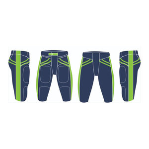 Camiseta de Fútbol Americano Personalizada para Hombre, Cuello en V, Sublimada, Número de Jugador 66, Uniforme de Poliéster que Absorbe la Humedad - Product Image 3