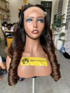 Pelucas hinchables mágicas de pelo crudo, cabello humano vietnamita, cabello Remy virgen, trama única, onda profunda, libre de enredos, precio al por mayor - Product Image 3