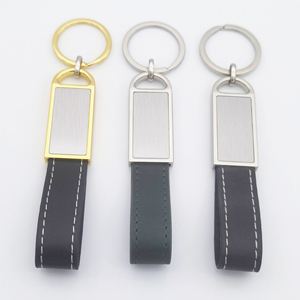 Luxury Personalized Faux Pu Genuine Real <b>Leather</b> Car Clip <b>Keychain</b> Tag Custom Logo <b>Leather</b> Key Chains <b>Leather</b> <b>Keychain</b> With Logo - Product Image 2
