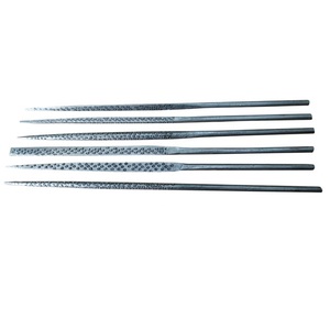 Juego de limas para trabajar con cera (juego de 6 piezas) en bolsa de plástico de 14 cm. Herramientas de joyería - Product Image 1