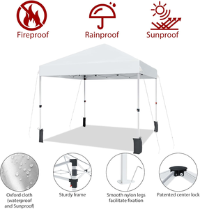 Carpa Plegable 10x10 con Instalación de un Solo Botón, Resistente, Impermeable, con Protección UV, para Exteriores, <span class=keywords><strong>Gazebo</strong></span>, <span class=keywords><strong>Toldo</strong></span> - Product Image 2