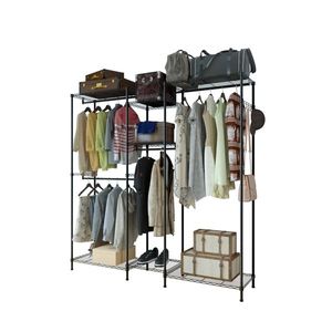Scaffale Industriale da Parete in Ferro da 42 Pollici, Stile Vintage Retrò Nero, Fai da Te, Libreria Aperta, 2 Pezzi, 4 Livelli, Connettori e Supporti per Scaffali - Product Image 6