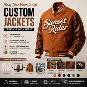 Black <b>Men's</b> <b>Winter</b> Varsity Jacket Windproof Breathable Stand Collar Solid 300g Lining - Product Image 4