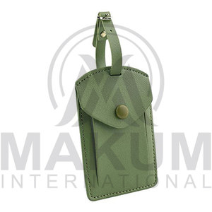 Étiquette de bagage en cuir personnalisée, nom personnalisé, pour valise, cadeaux de mariage, cadeaux de voyage pour lui et elle - Product Image 3