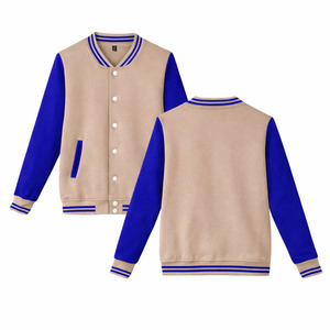 Chaqueta Varsity Personalizada OEM para Hombre, Diseño a Cuadros, Estilo Casual, Cierre de Cremallera Frontal, Corte Regular, Impermeable, Transpirable, para Invierno - Product Image 4