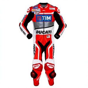 Traje de Cuero para Motociclismo Andrea Dovizioso, 1 Pieza, Piel de Vaca/Canguro, Mono para Pista/Motociclismo, con Protección Nivel 2 - Product Image 1