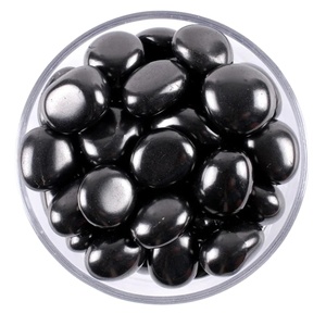 Vente en gros de pierre naturelle de shungite noire sculptée Reiki Healer Stone Rock Shungite Crystal EMF Protection Feng Shui Crystal - Product Image 4