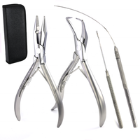 Kit d'extension de cheveux Microlink, outil de pose de micro-perles, pince de retrait de micro-perles, acier inoxydable de qualité chirurgicale, Cross Edge Corporation CEC-A-033